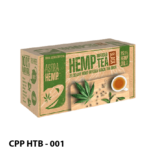 Custom Printed Hemp Tea Bag Boxes
