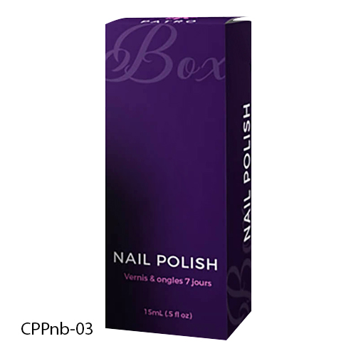 Printed Nail Polish Boxes