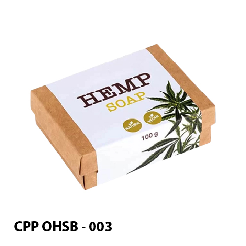 Printed Organic Hemp Soap Boxes