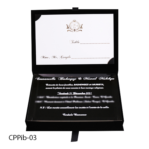 Invitation Packaging Boxes