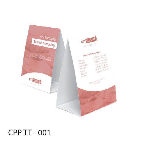 Table Tents Wholesale