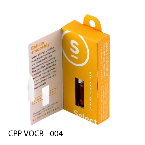 Vape Oil Cartridge Packaging