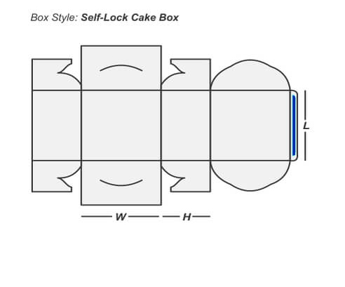 Self Lock Cake