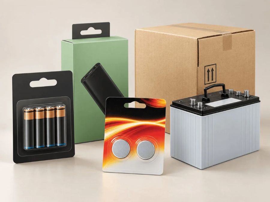 Battery packaging refers to the boxes, cartons, protective inserts, and other packaging components used to store, protect, and transport batteries safely.