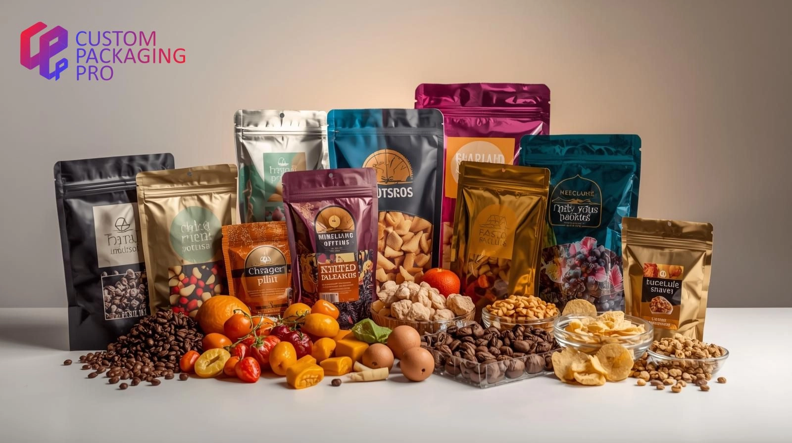 Mylar Bags for Food Startups | Custom Packaging Pro