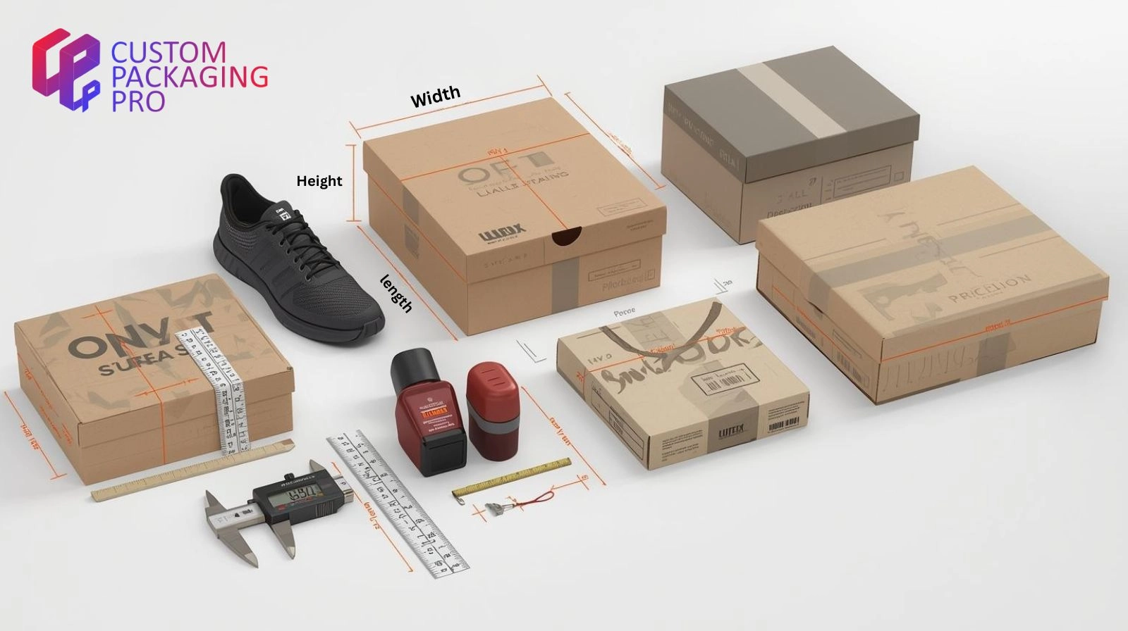 Length Width Height Box Measure Dimensions Correctly | Custom Packaging Pro