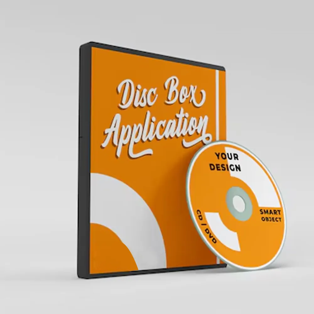 Custom Printed CD DVD Covers Packaging Boxes