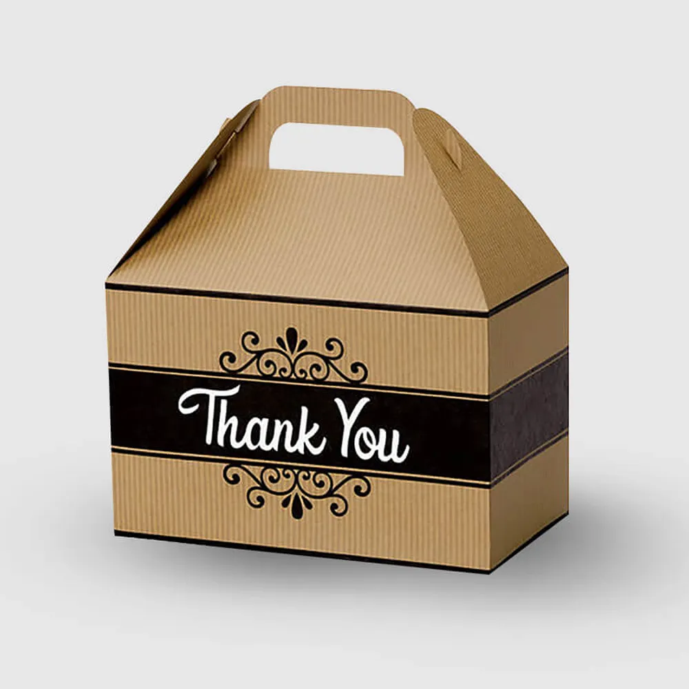 Custom Printed Gable Packaging Boxes Wholesale