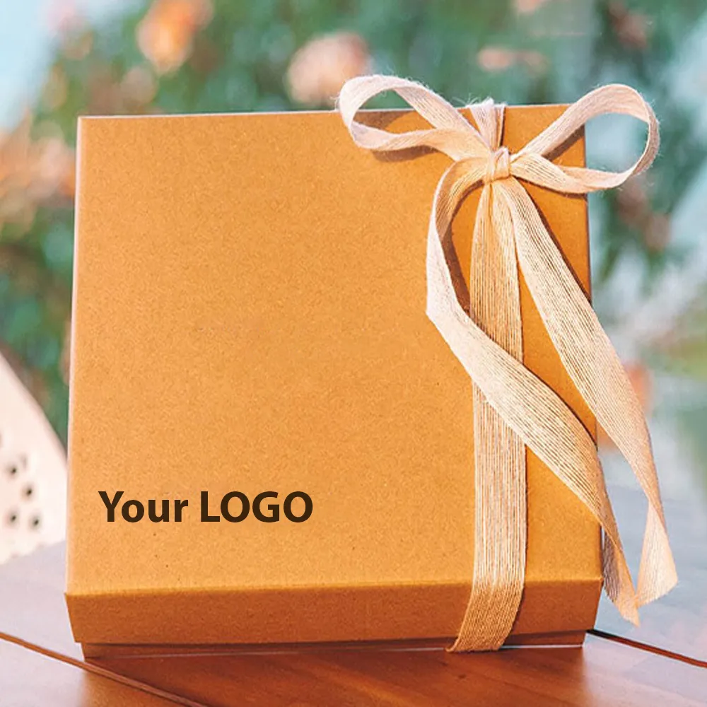 Custom Kraft Gift Packaging Boxes Wholesale