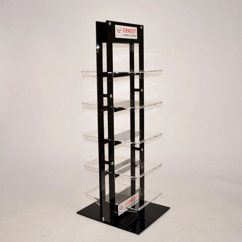 Printed Acrylic POS Cosmetics Display Stand
