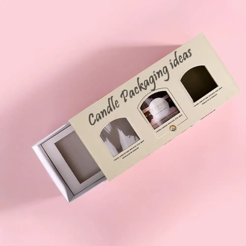 Custom Candle Boxes with Window