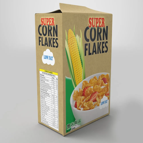 Printed Cornflake Boxes