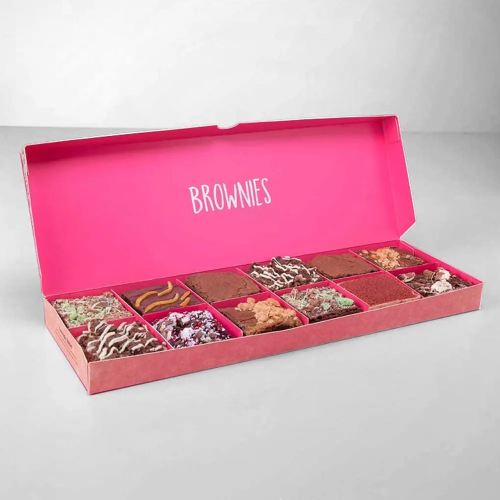 Printed Brownie Boxes