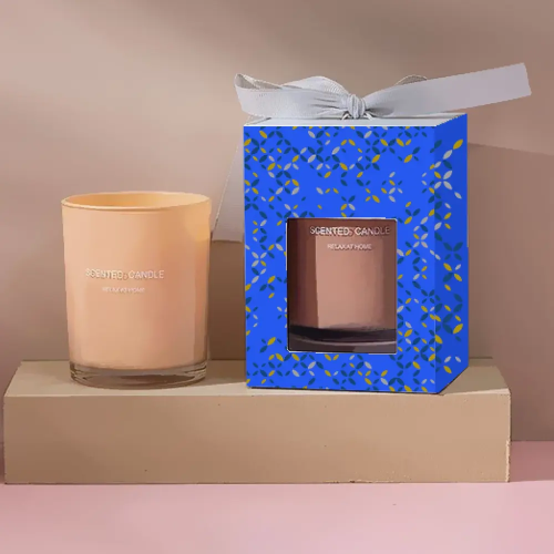 Printed Candle Boxes with Window