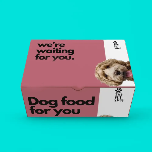 Custom Dog Food Boxes