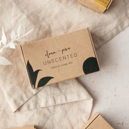 Printed Eco-Friendly Soap Boxes