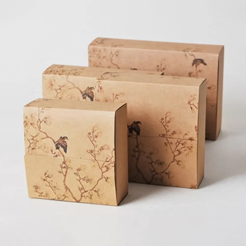 Printed Kraft Gift Boxes