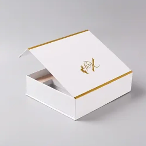 Custom White Rigid Gift Packaging