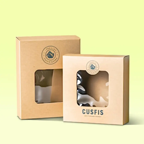 Printed Kraft Die Cut Packaging