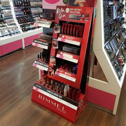 Custom Acrylic POS Cosmetics Display Stand Wholesale