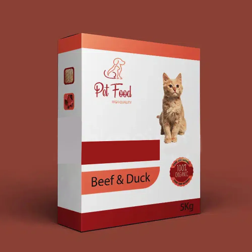 Printed Cat Food Boxes