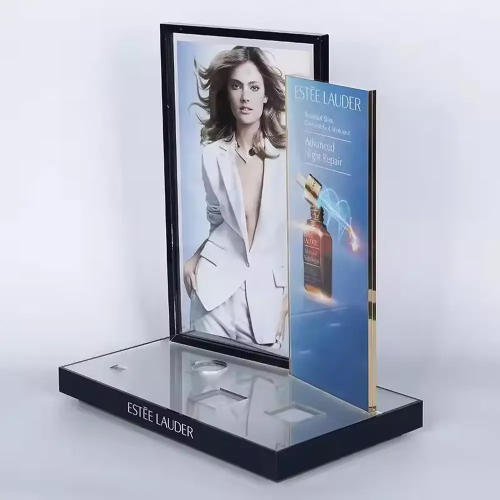 Printed Skin Care Countertop Display Stand