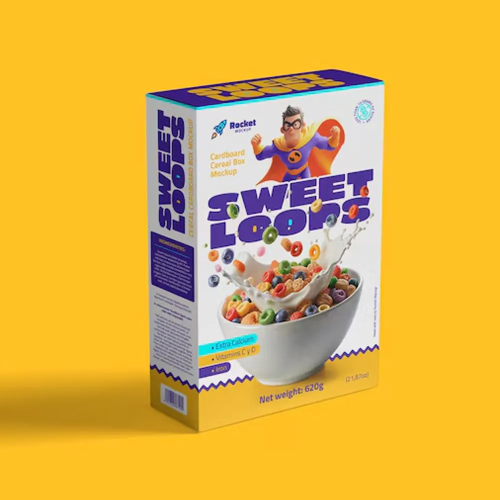 Custom Unique Cereal Packaging