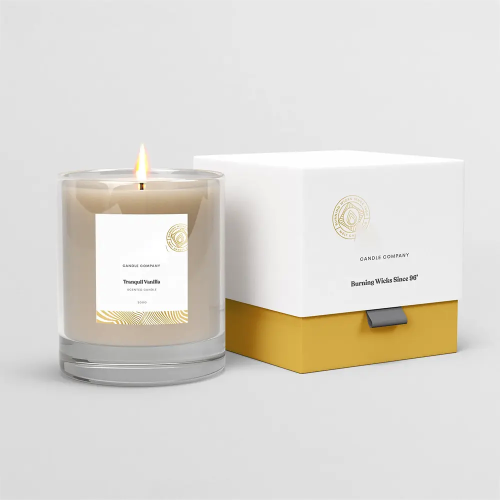 Printed Rigid Candle Boxes