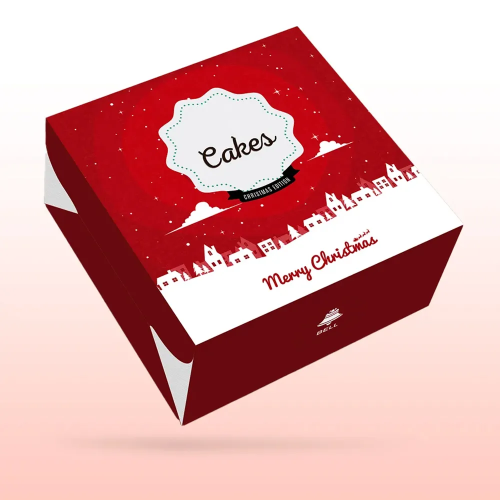 Printed Tall Cake Packaging