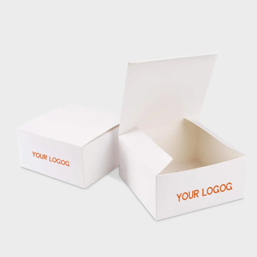 Printed White Kraft Boxes