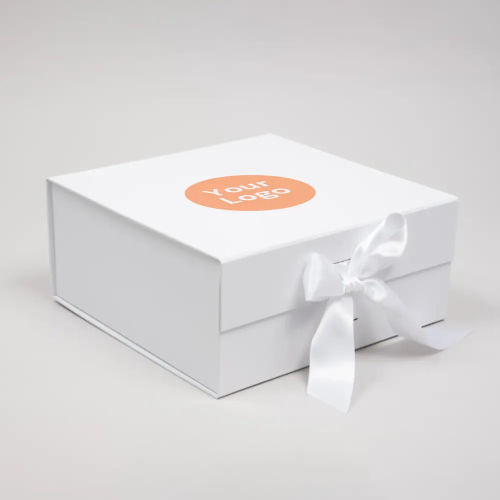 White Rigid Gift Packaging Wholesale
