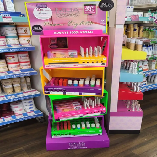 Custom Acrylic POS Cosmetics Display Stand.webp