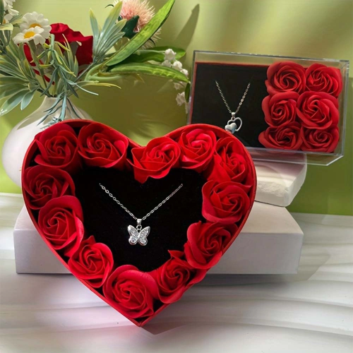 Custom heart shape gift boxes