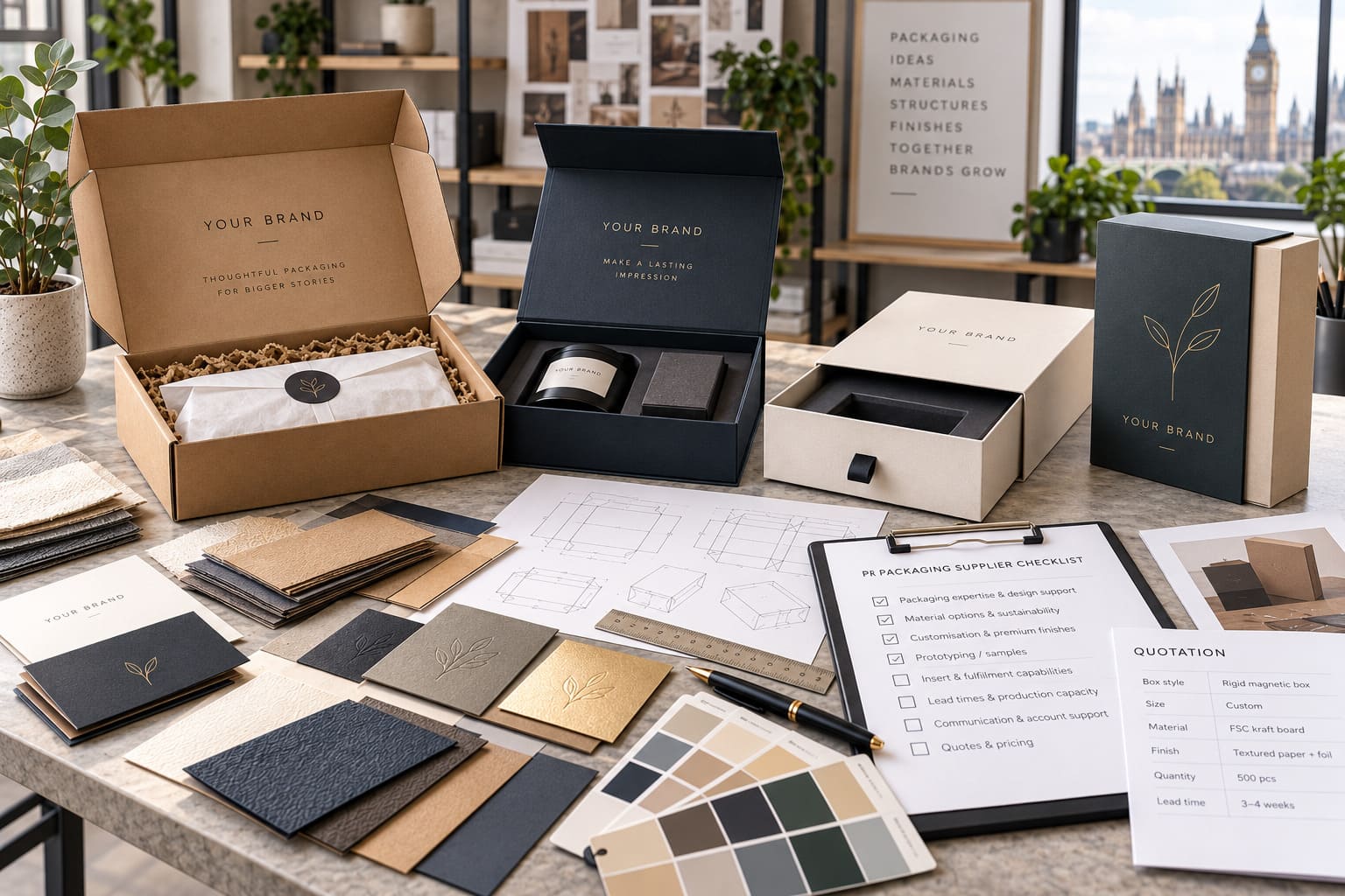 Luxury Packaging Design Studio in London Luxury Packaging Design Studio in London