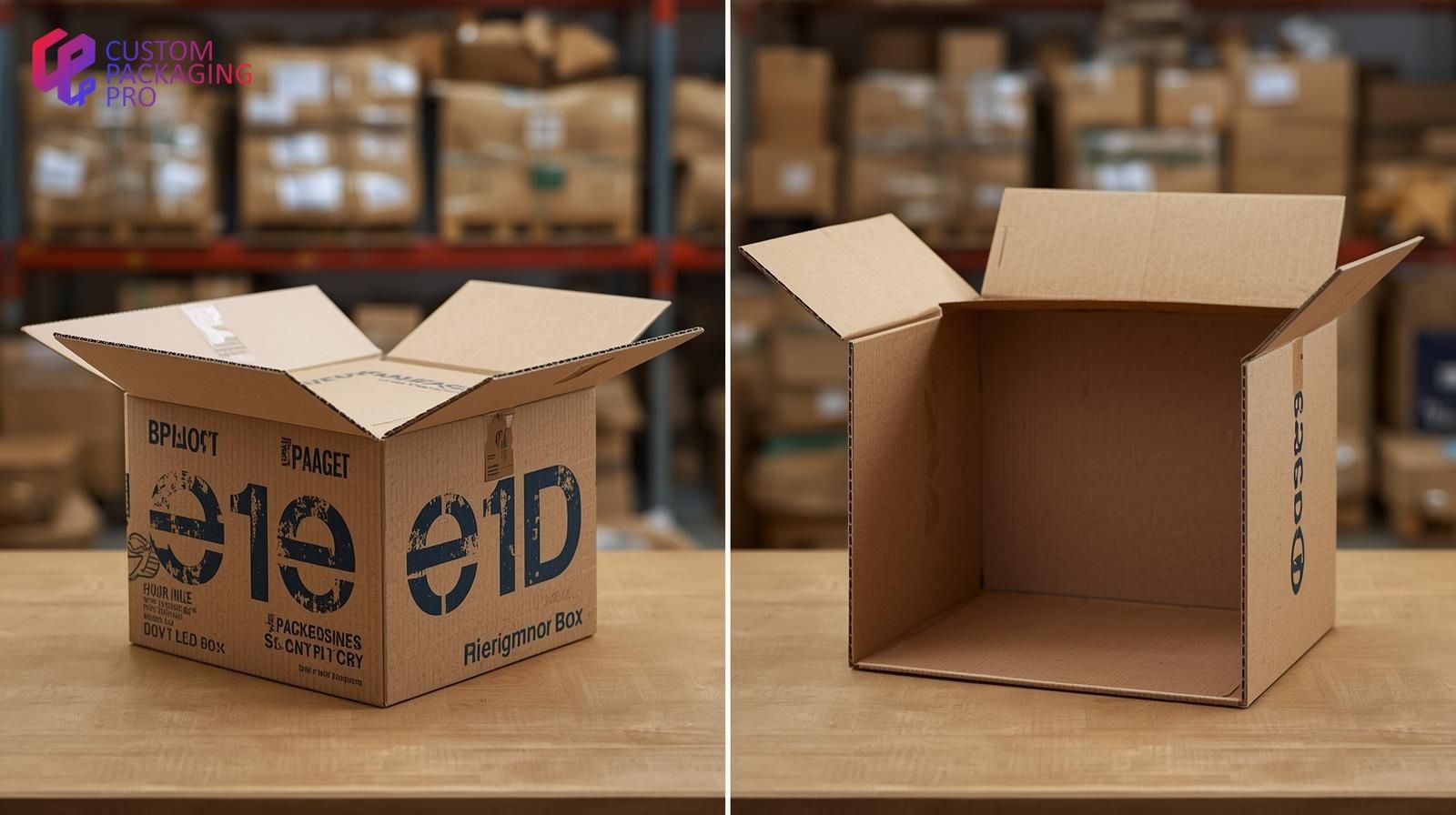 Custom Printed sized box